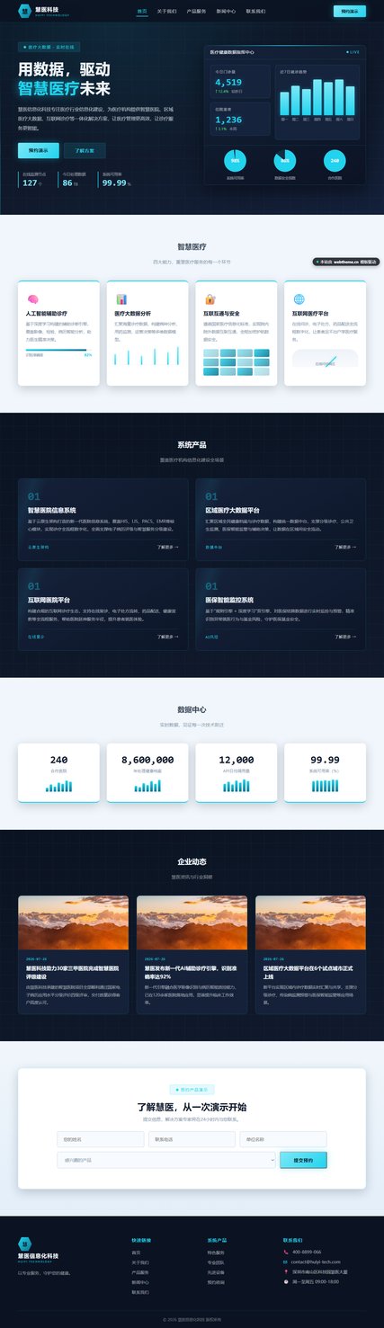 慧医信息化科技（医疗健康）